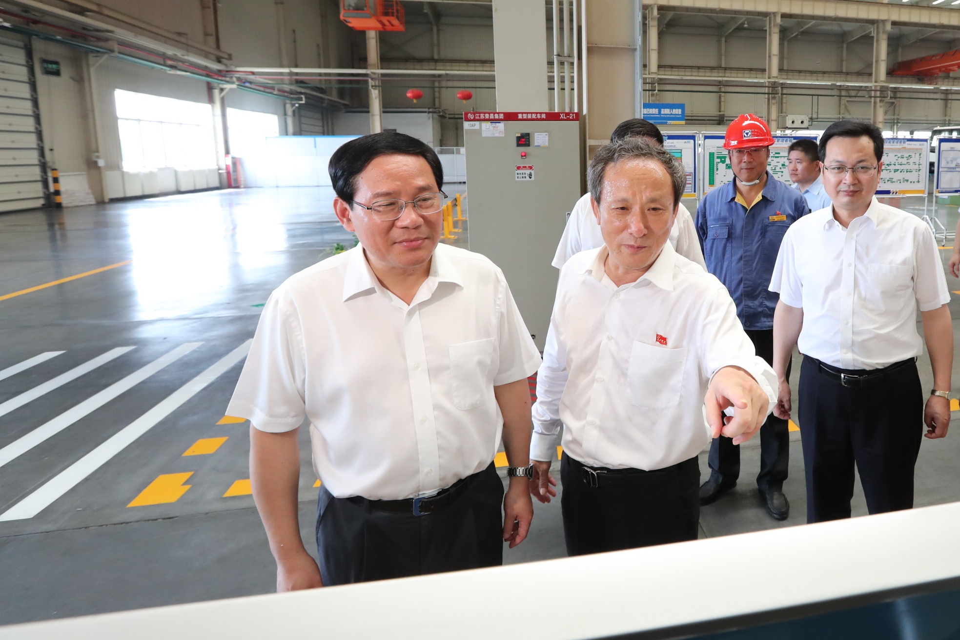 李强同志视察尊龙凯时集团