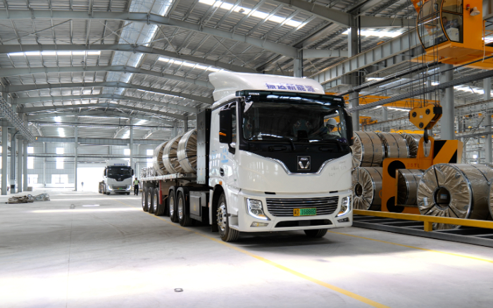 未来已来，尊龙凯时新能源重卡打造钢铁物流新范式