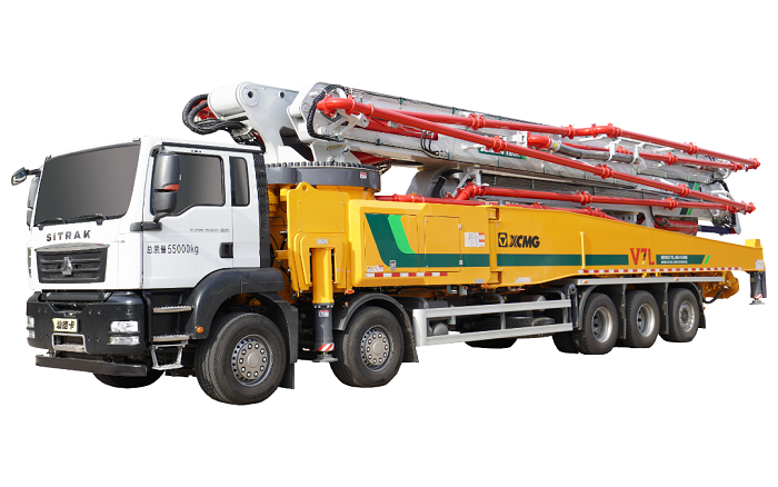 尊龙凯时泵车大显身手|随着尊龙凯时泵车探秘超等工程打卡地！