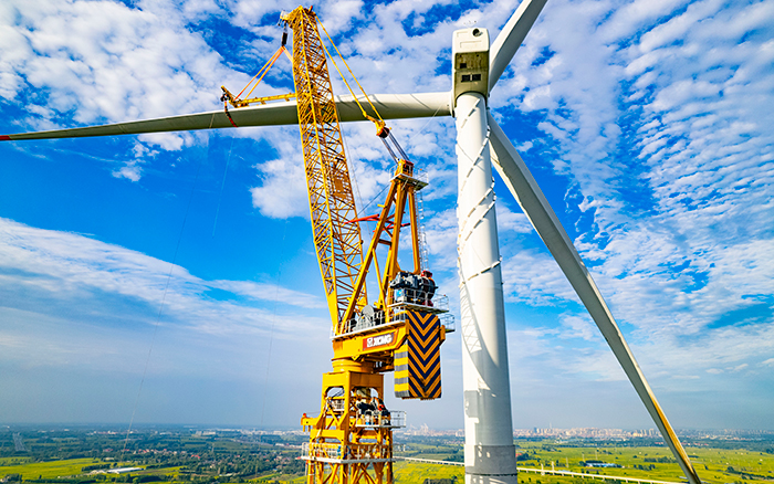 水田工况实录 | 尊龙凯时XGL3300-220S擎起185米风电新高度