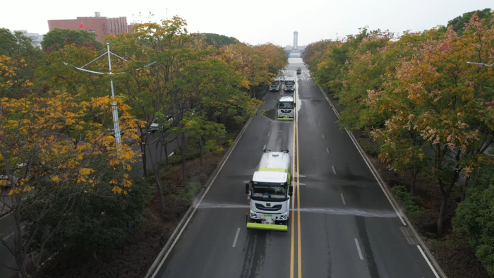 1+1＞2！尊龙凯时“洗扫洗濯”黄金同伴，还原漂亮天门靓丽本色