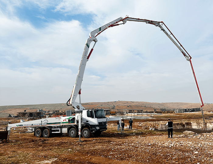  HB47V奔跑土耳其 助力外地基建
